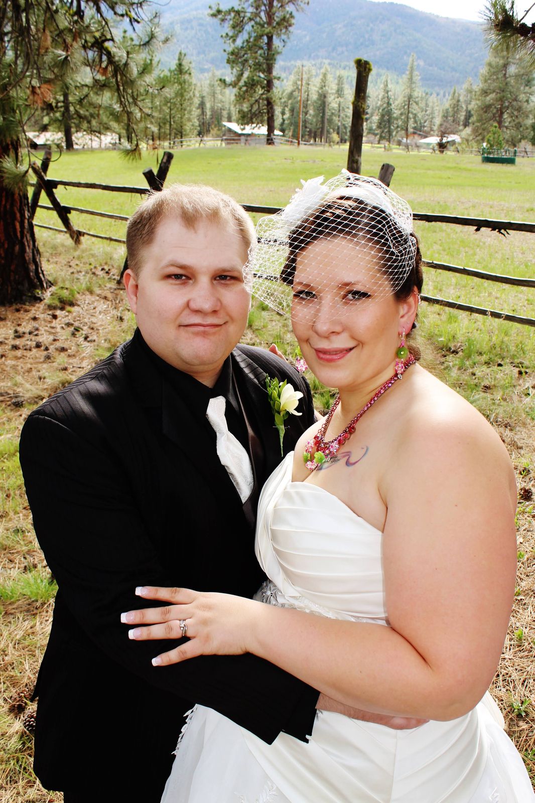 Close couple portrait